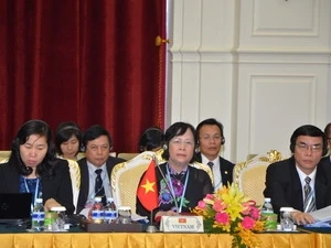 La ministra vietnamita de Trabajo, Inválidos de Guerra y Asuntos Sociales, Pham Thi Hai Chuyen (Fuente: Vietnam+)